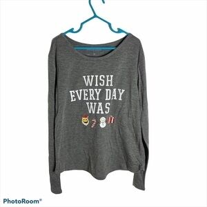 Grayson Social Wish Everyday Was Christmas T-shirt XL